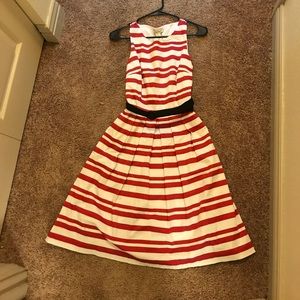 WHBM striped dress